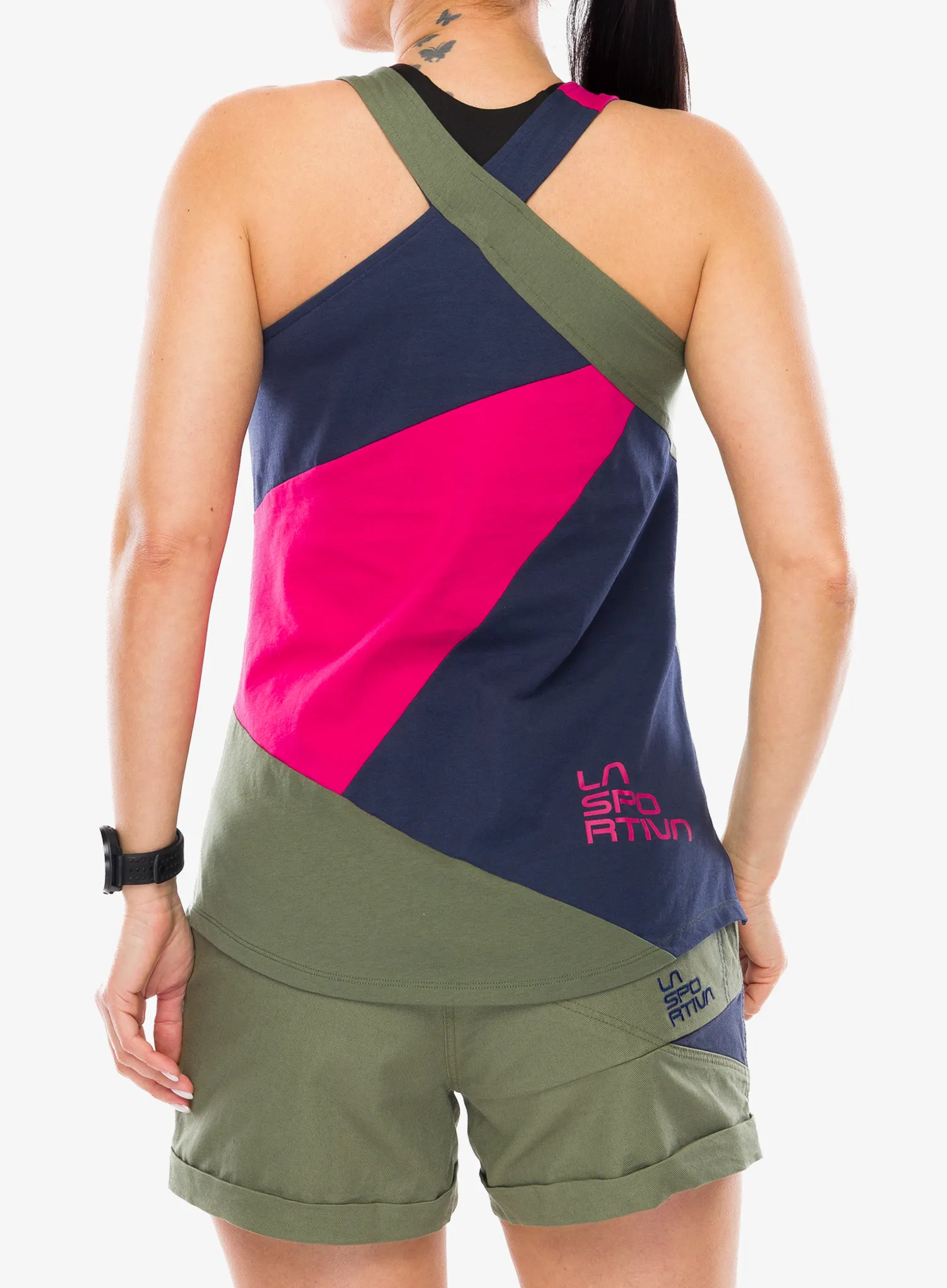 Dámský top La Sportiva Twist Tank - cypress/night sky