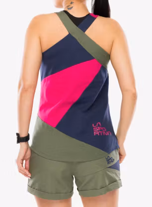 Dámský top La Sportiva Twist Tank - cypress/night sky