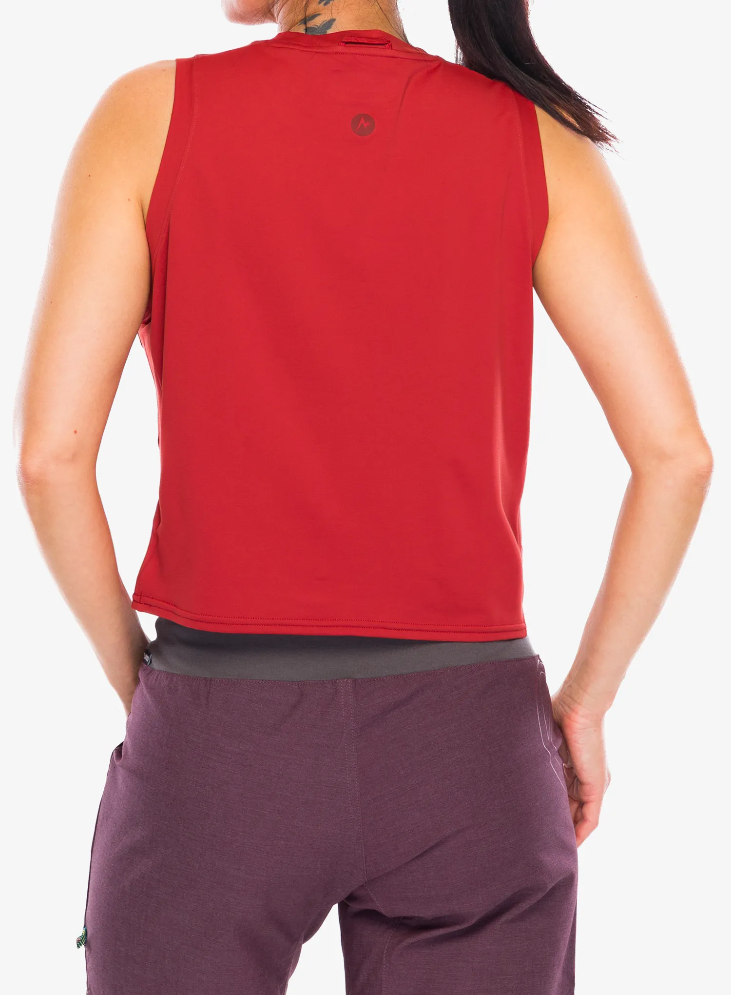 Dámský top Marmot AirExchange SolarShield High Neck Tank - sumac