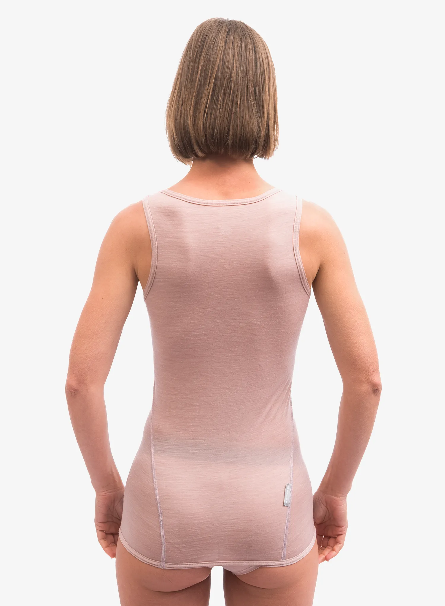 Dámský top Sensor Merino Air Tee Sleeveless - dusty pink