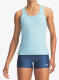 Dámský top Under Armour Tech Mesh Racer Tank - blue haze/white