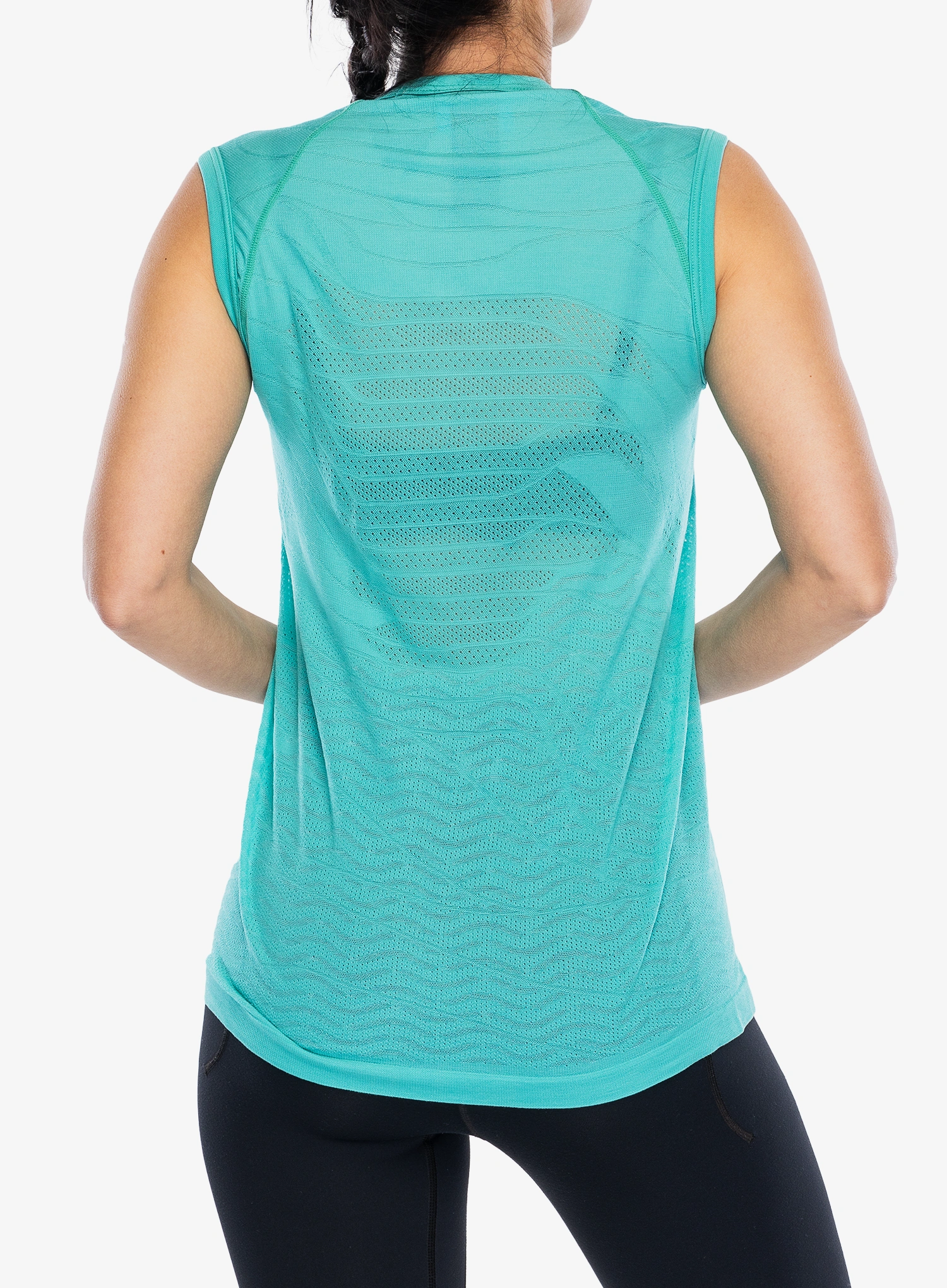 Dámský top UYN OW Aerocross Self Layer Sleeveless Regular - water garden