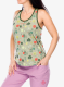 Dámský lezecký top La Sportiva Botanic Tank - tea/forest