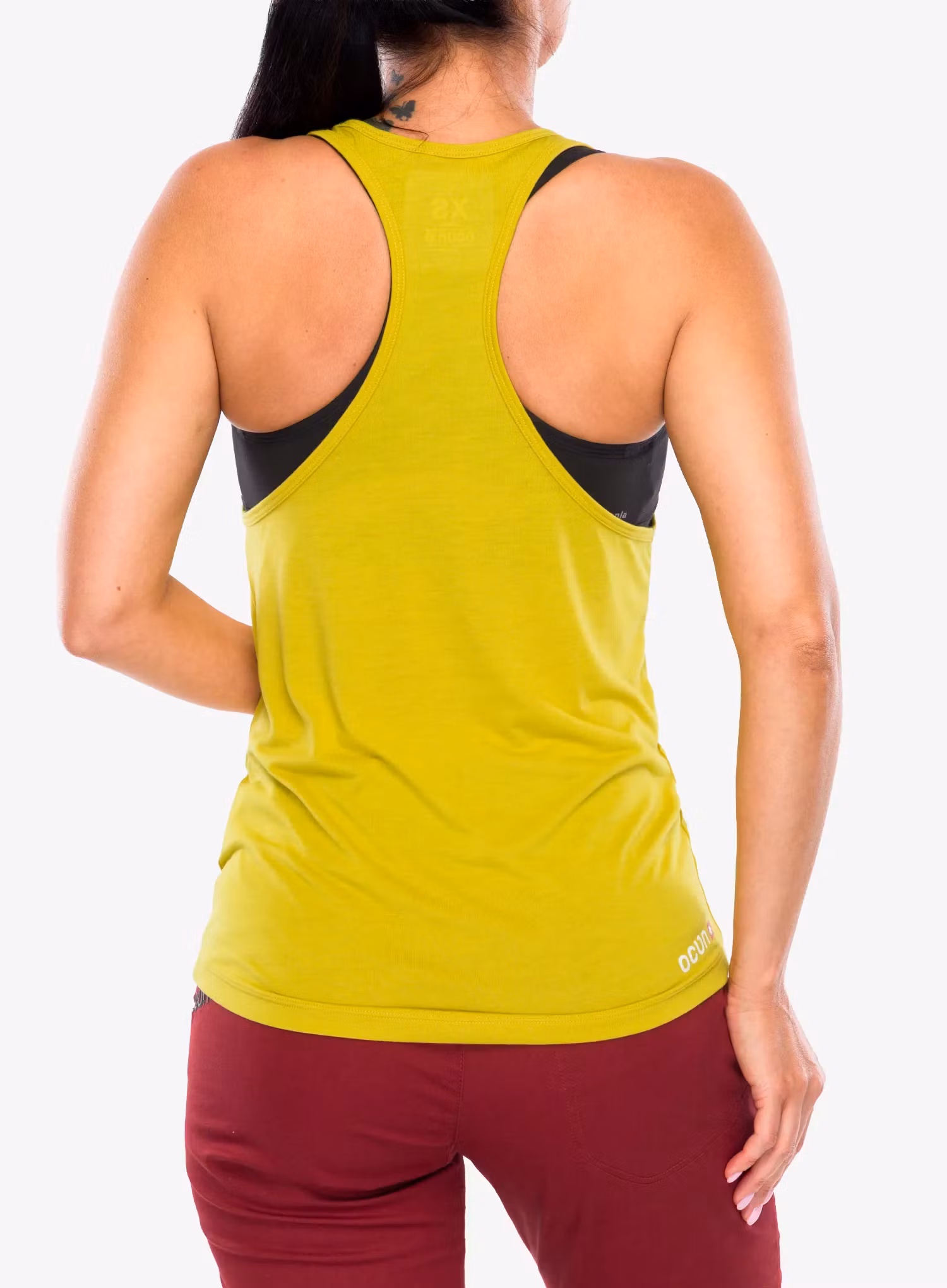 Dámský lezecký top Ocun Fionna Top - yellow antique moss