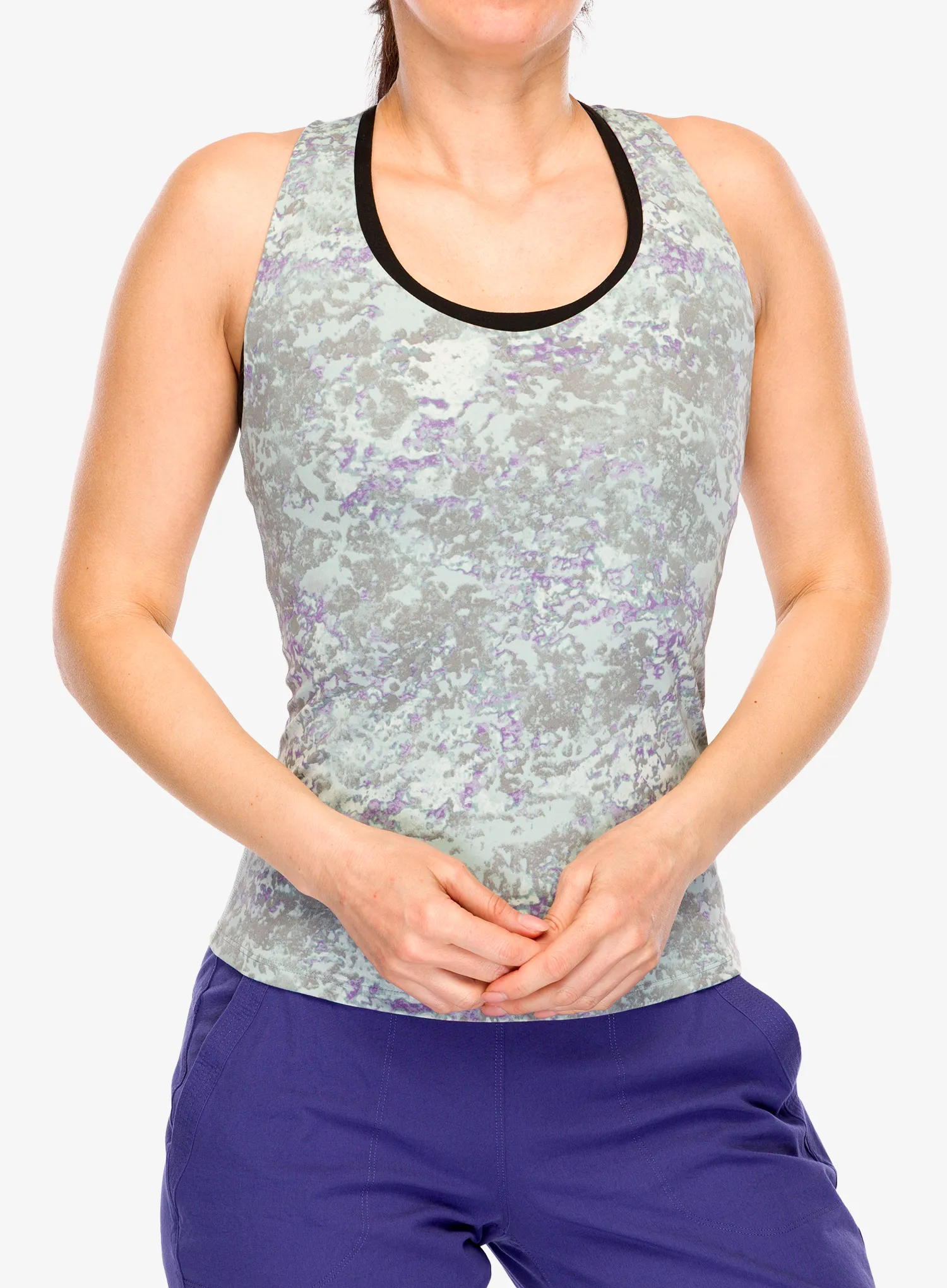 Dámský lezecký top Patagonia Maipo Tank - rock wash/thermal blue