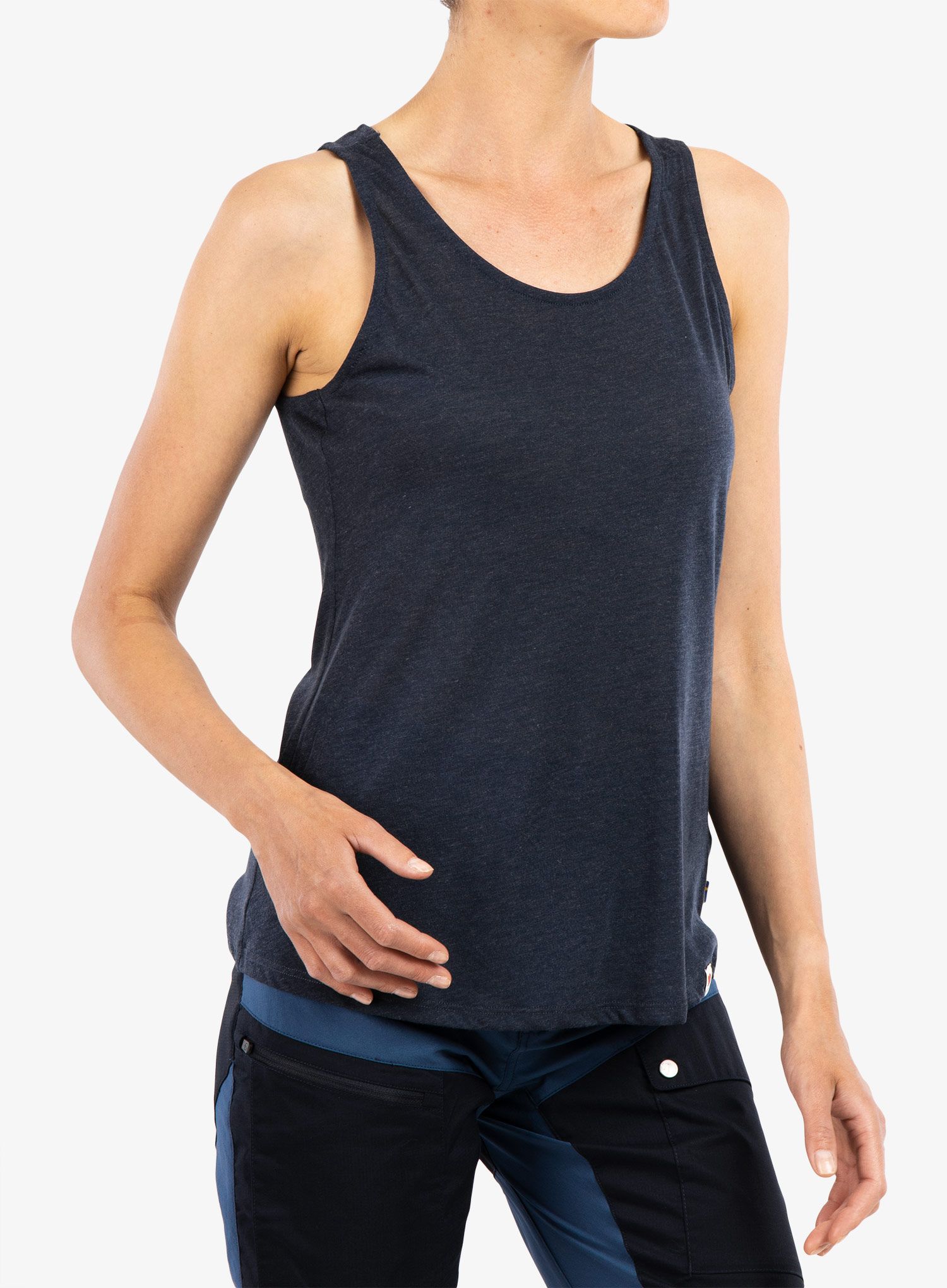 Dámský top Fjallraven High Coast Lite Tank Top - navy
