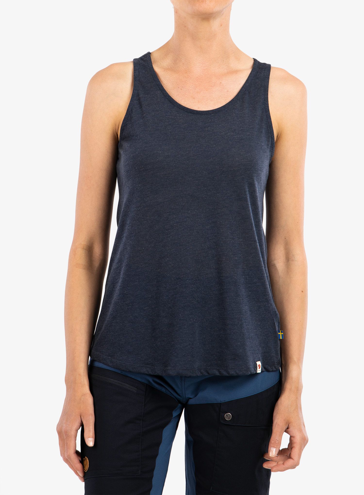 Dámský top Fjallraven High Coast Lite Tank Top - navy