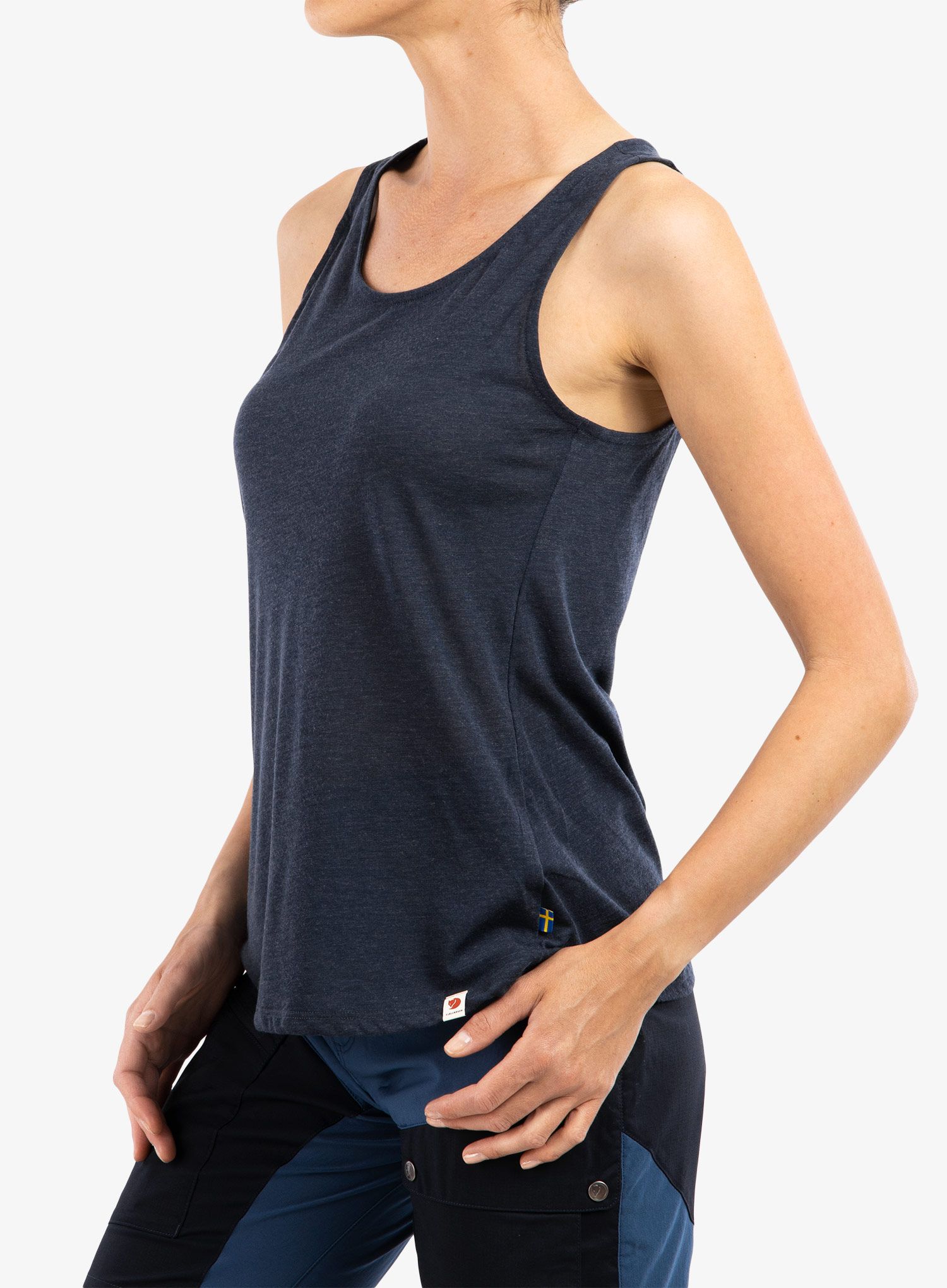 Dámský top Fjallraven High Coast Lite Tank Top - navy