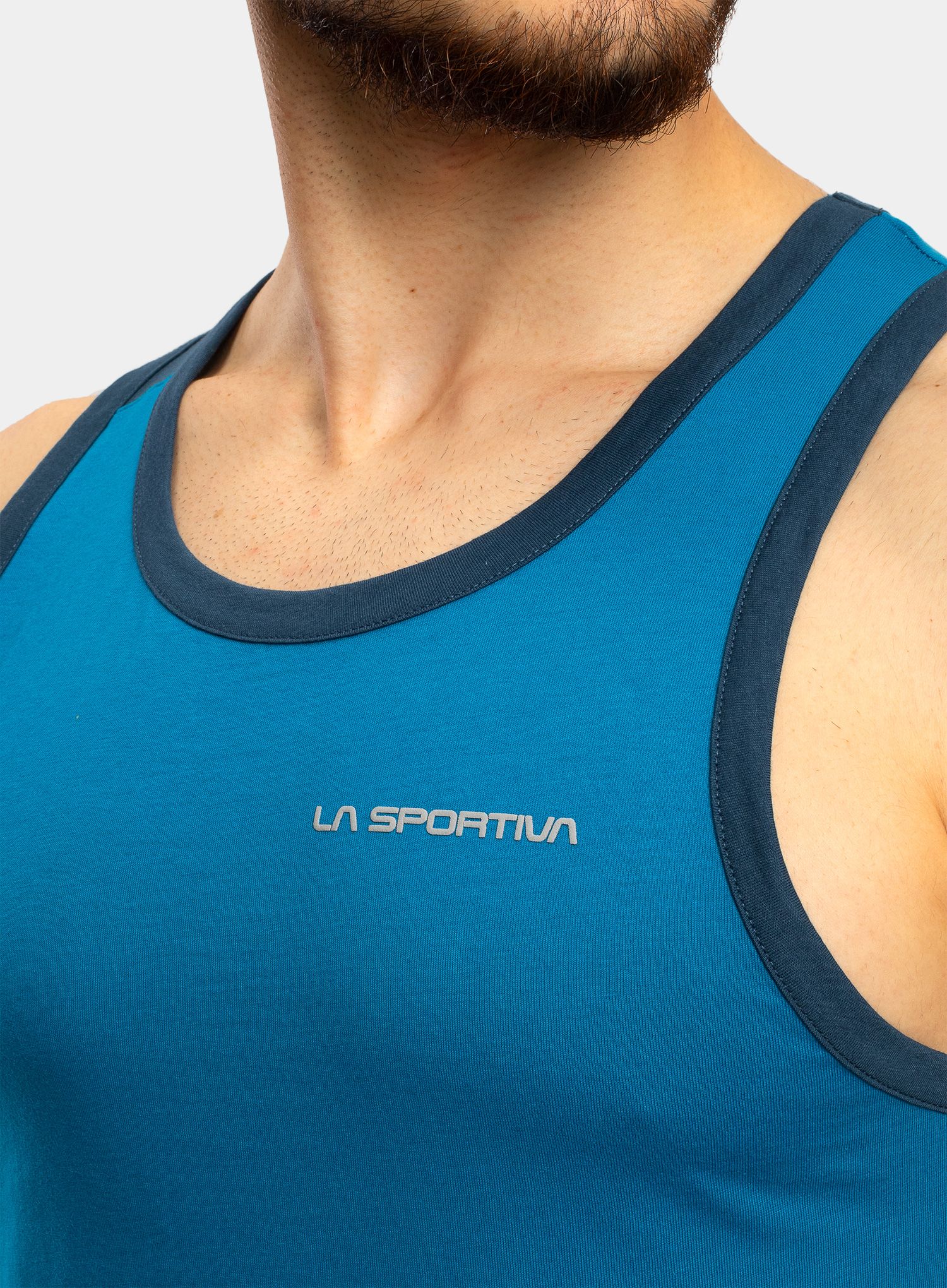 Lezecké tričko La Sportiva Shimmy Tank - neptune