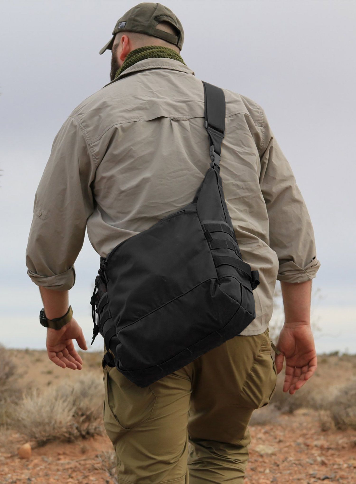 Taška Helikon-Tex -Tex Bushcraft Satchel - Cordura - black