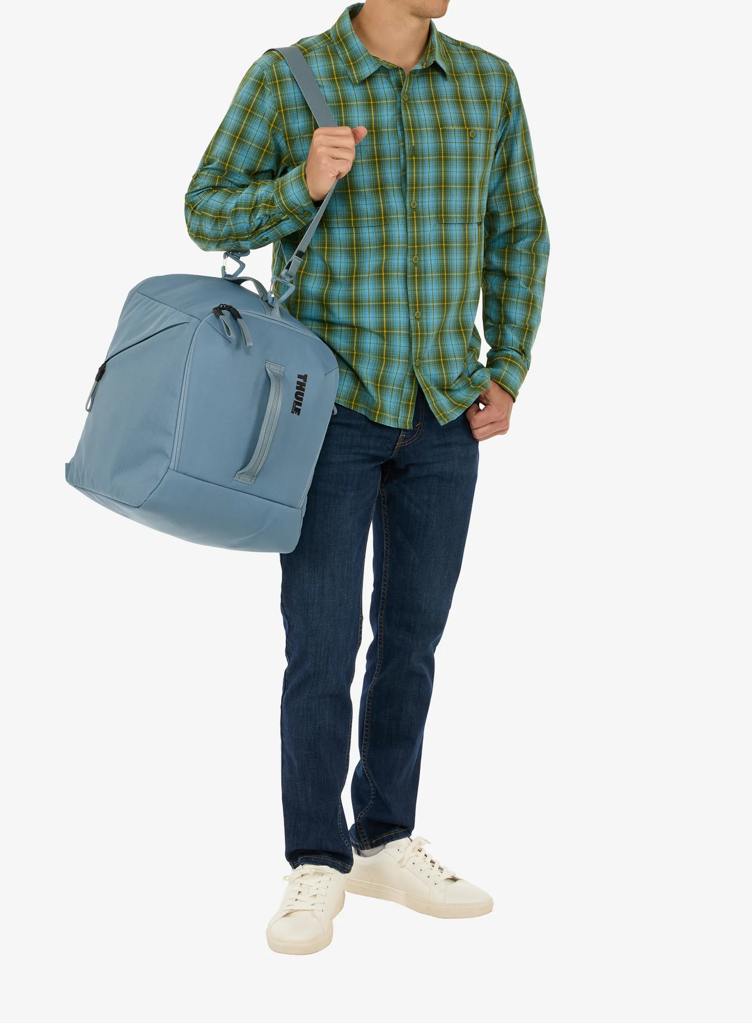 Taška na lyžáky Thule Roundtrip Boot Bag 35L - mid blue