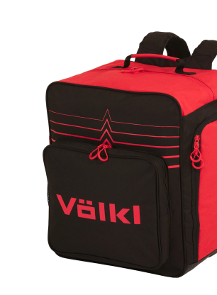 Taška na lyžáky Volkl Race Boot +Helmet Backpack - red/black