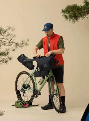Brašna na řídítka Fjallraven Hoja Handlebar Rolltop - black