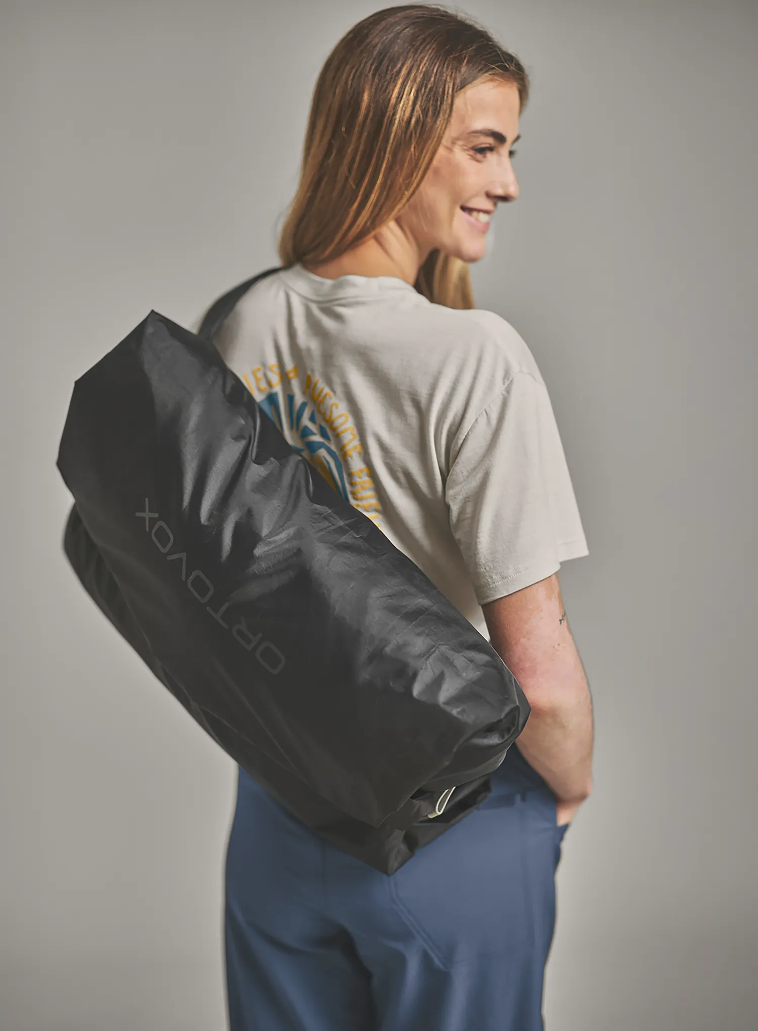 Taška na lano Ortovox Rope Bag - black raven