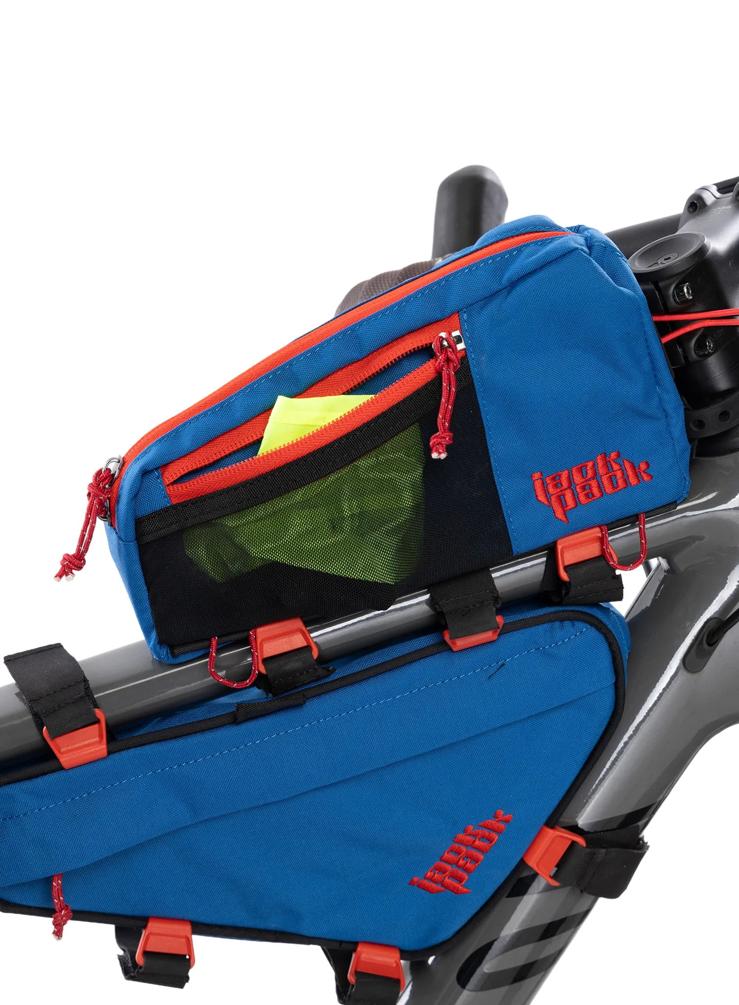 Brašna na rám kola Jack Pack Płetwa RGB - blue