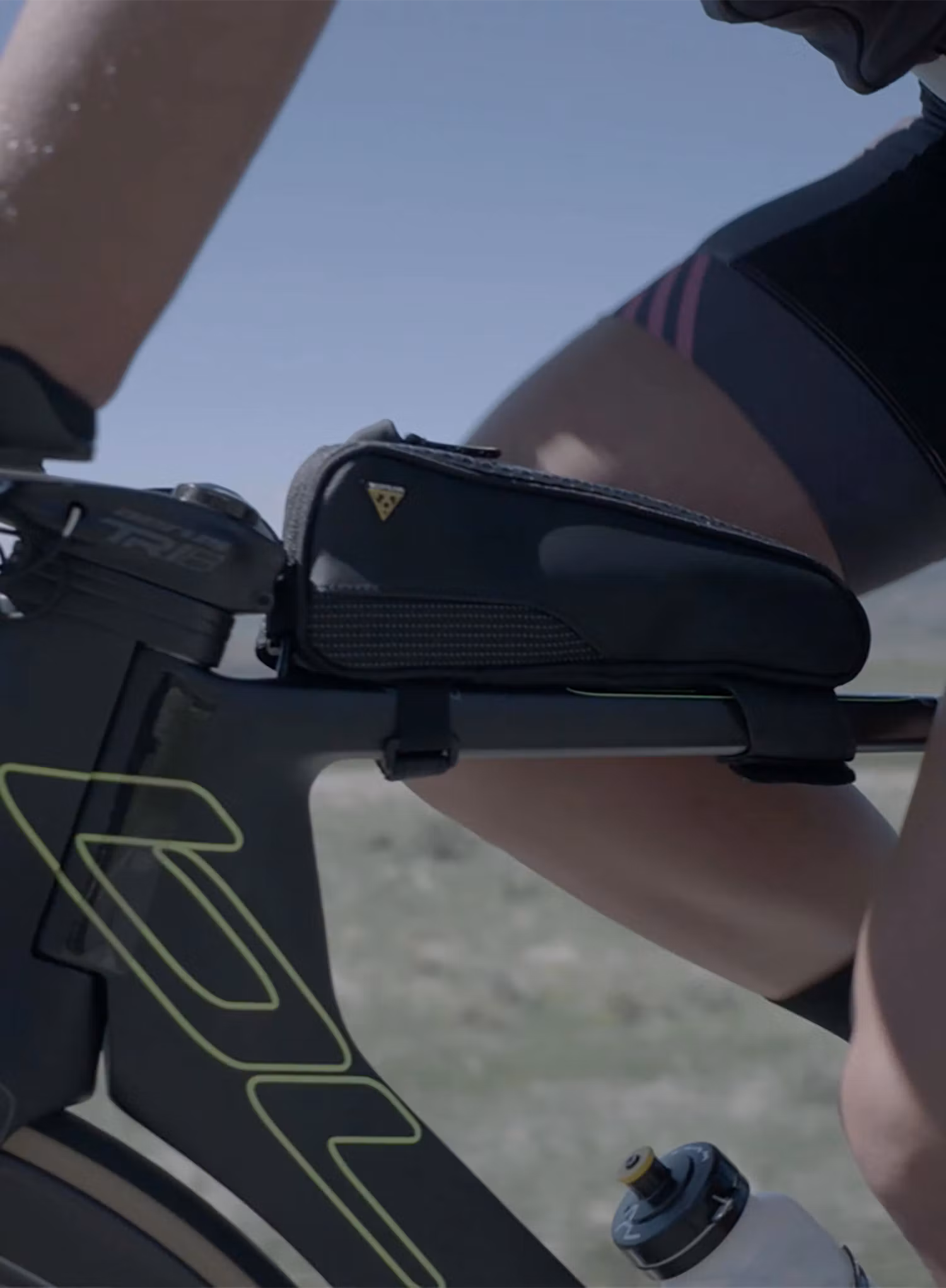 Brašna na rám kola Topeak FastFuel Tribag - black