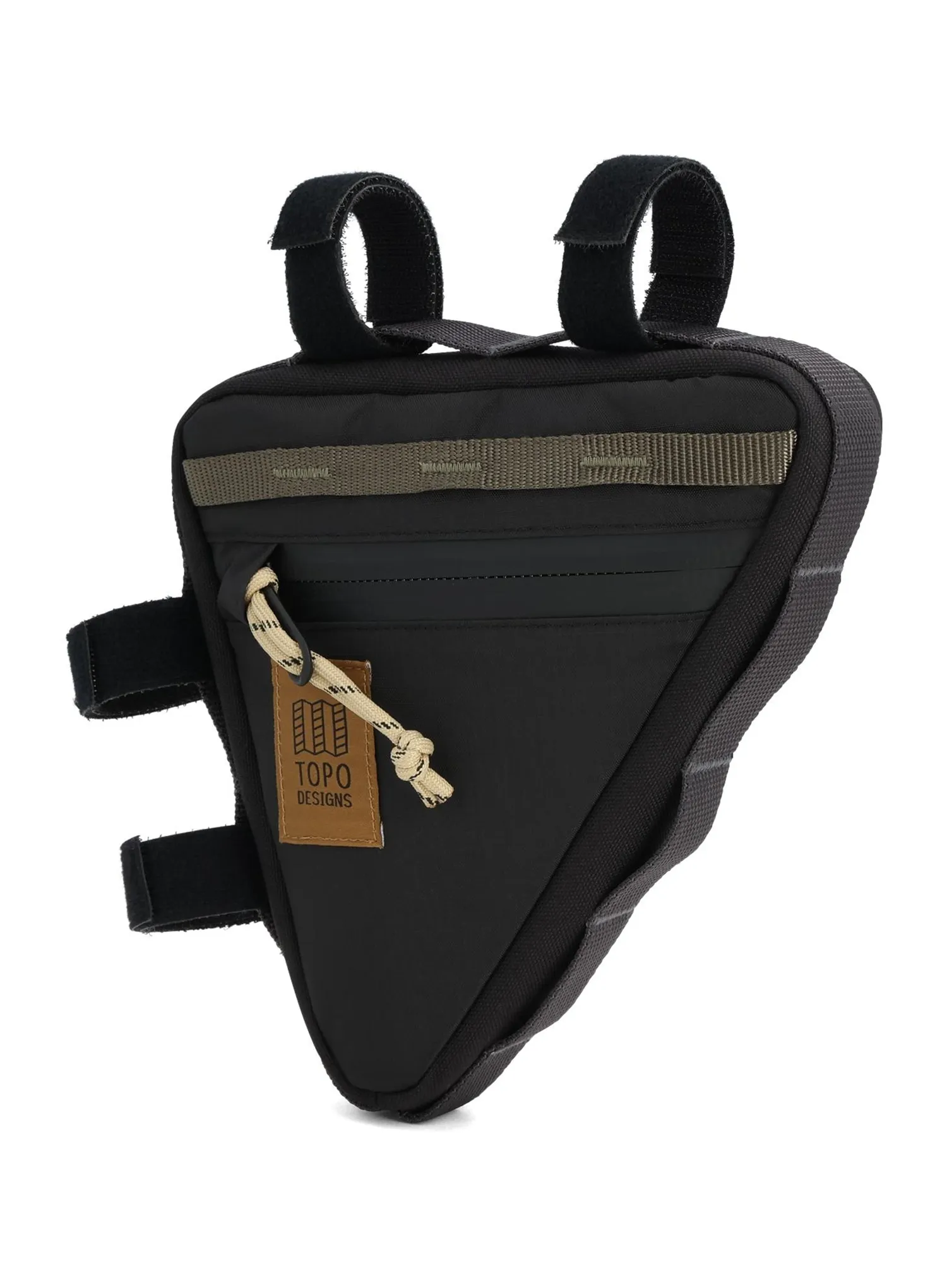 Brašna na rám kola Topo Designs Bike Frame Bag - black/neutral