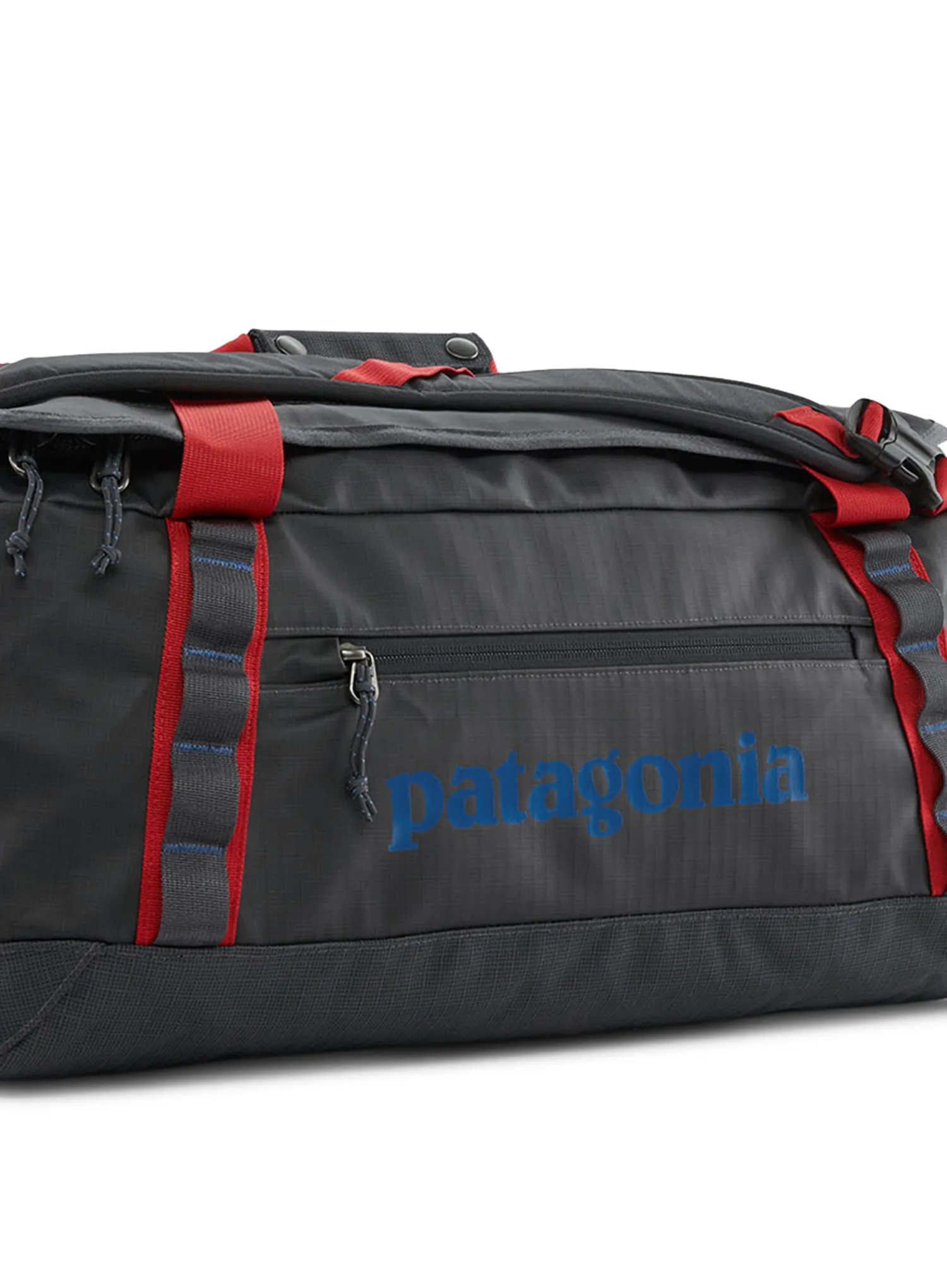 Taška Patagonia Black Hole Duffel 40L - smolder blue/amanita red