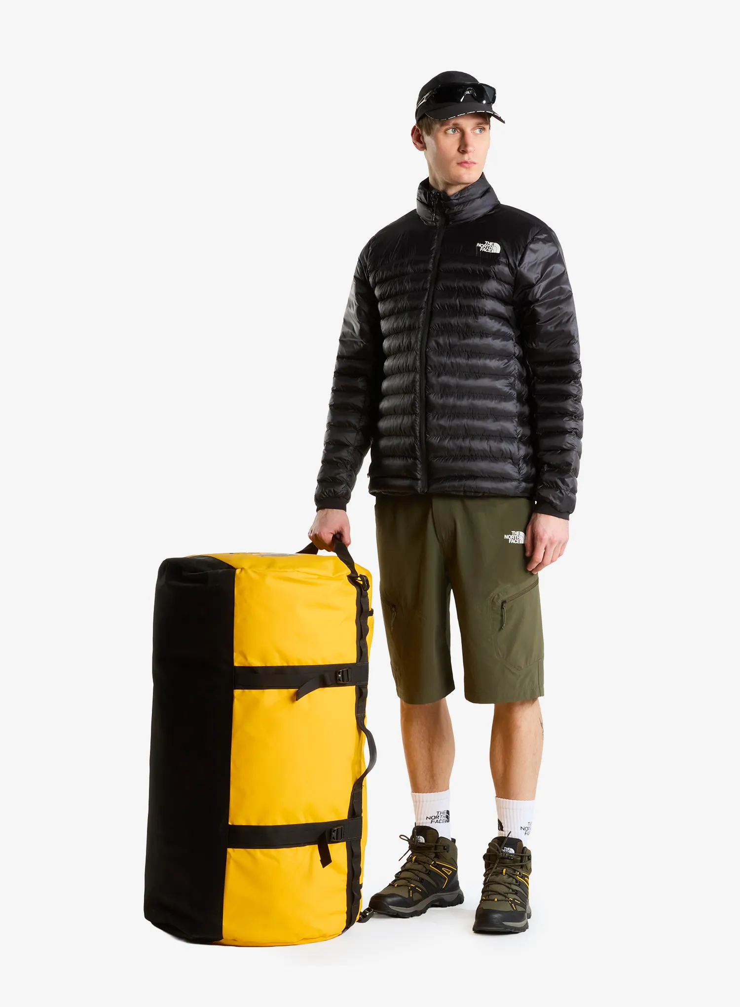 Cestovní taška The North Face Base Camp Duffel XXL - summit gold/tnf black