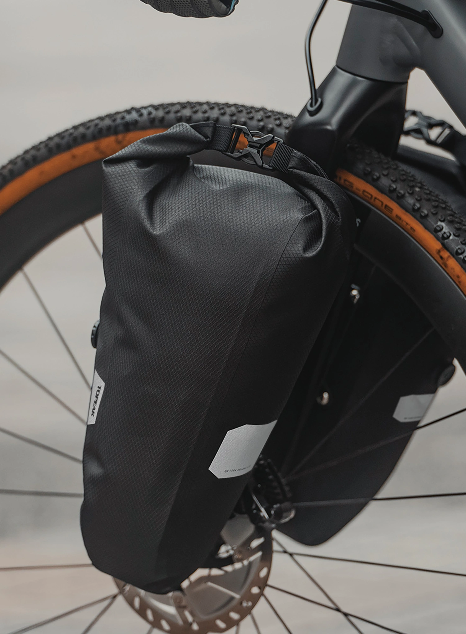 Brašna na kolo Topeak QR Fork Drybag 5.8 L - black