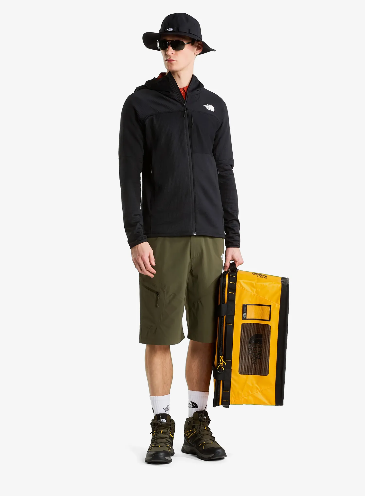 Taška The North Face Base Camp Gear Box M - summit gold/tnf black