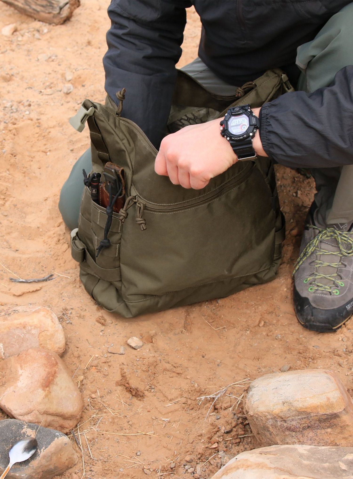 Taška Helikon-Tex Bushcraft Satchel - Cordura - ral 7013