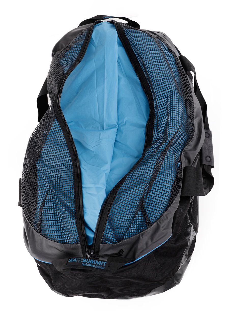 Taška na kajak Sea To Summit Dry Mesh Duffle 100L - blue