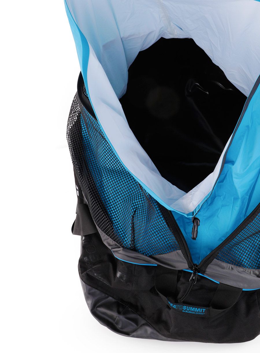 Taška na kajak Sea To Summit Dry Mesh Duffle 100L - blue