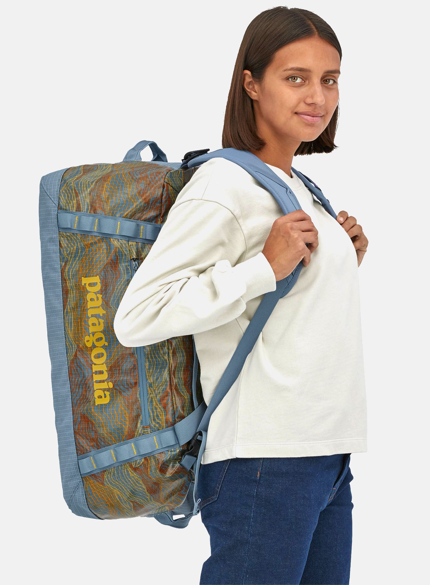 Cestovní taška Patagonia Black Hole Duffel 55 l - plume grey