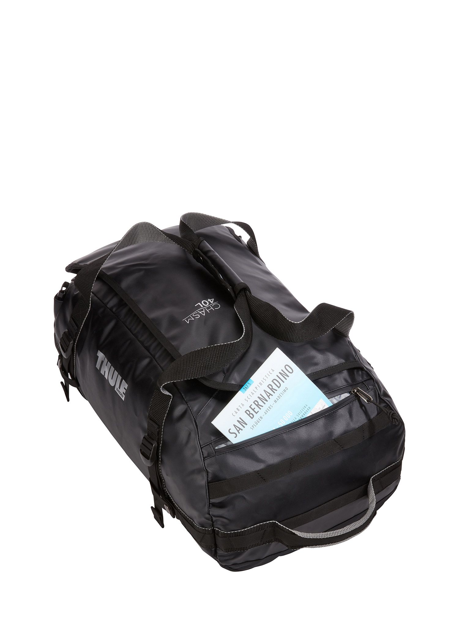 Cestovní taška Thule Chasm 40L - black/black