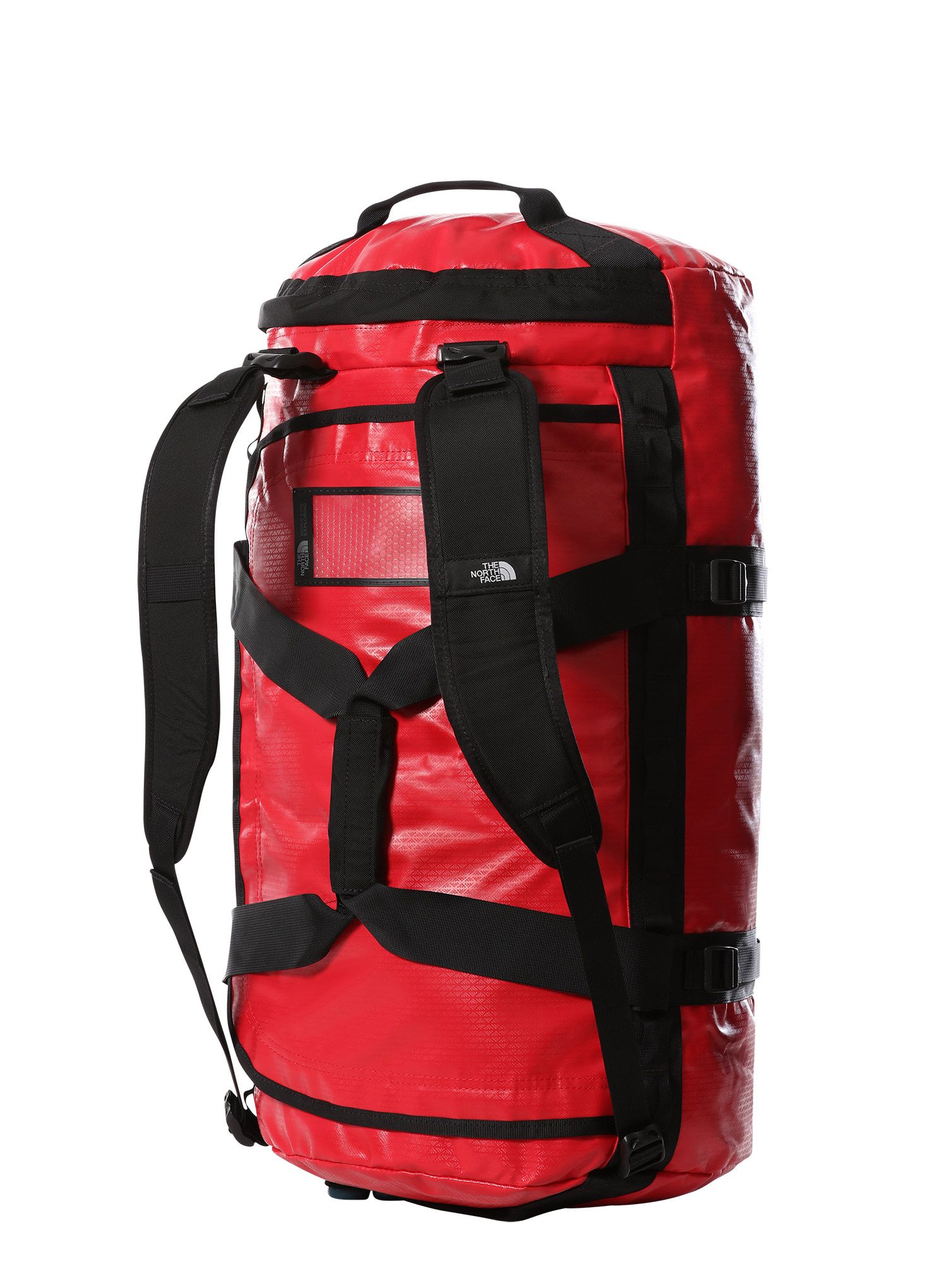 Expediční taška The North Face Base Camp Duffel M - red/black