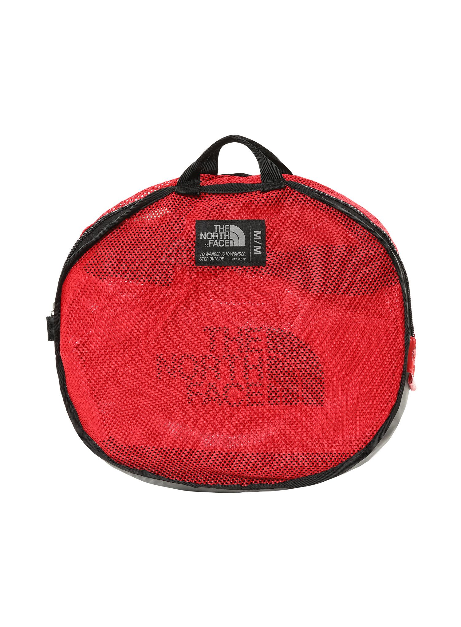 Expediční taška The North Face Base Camp Duffel M - red/black