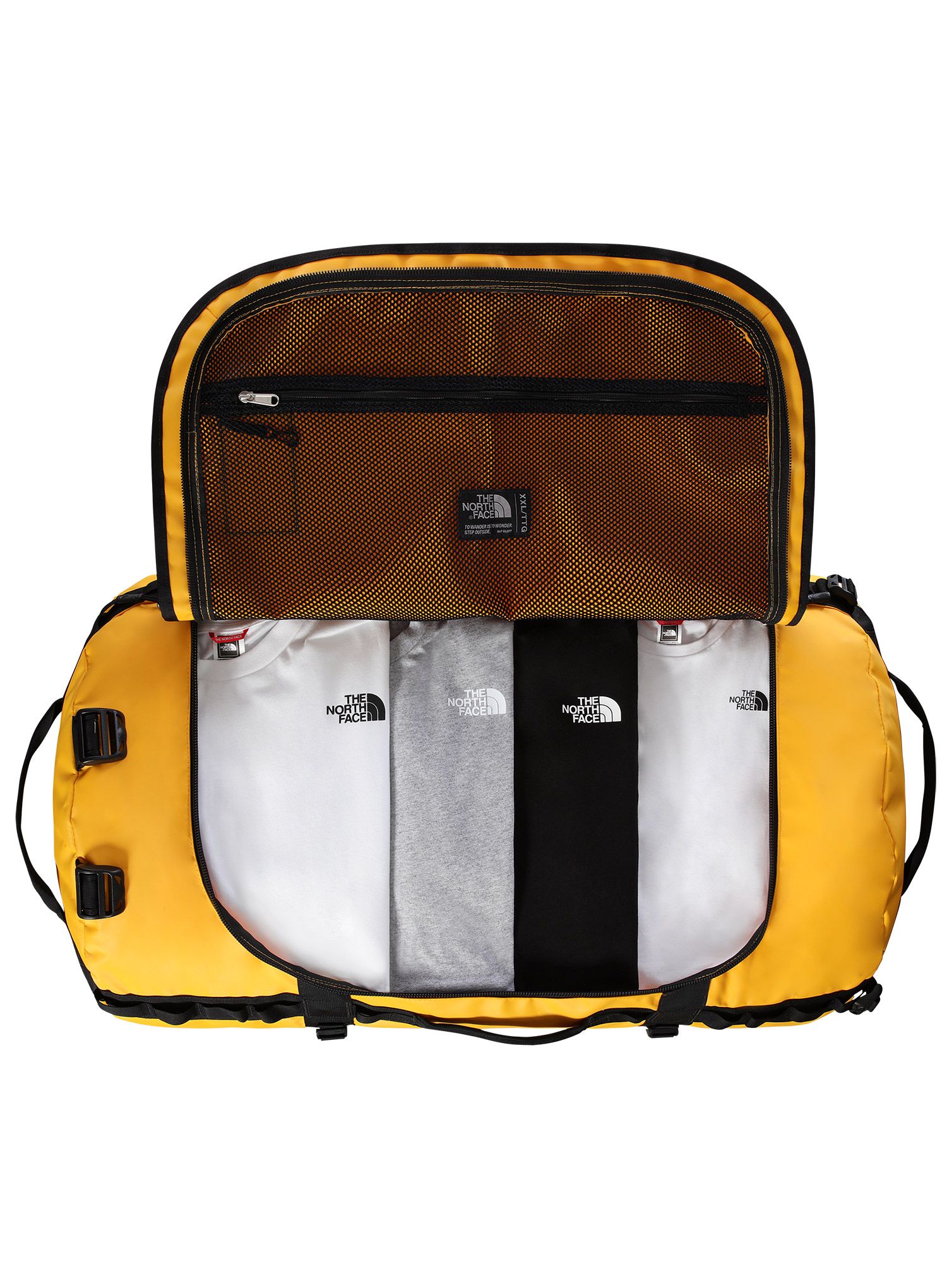 Expediční taška The North Face Base Camp Duffel XXL - gold/black