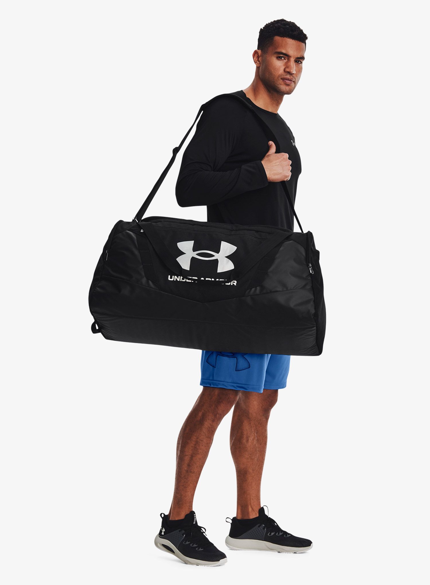 Taška Under Armour Undeniable 5.0 LG Duffle - black/silver