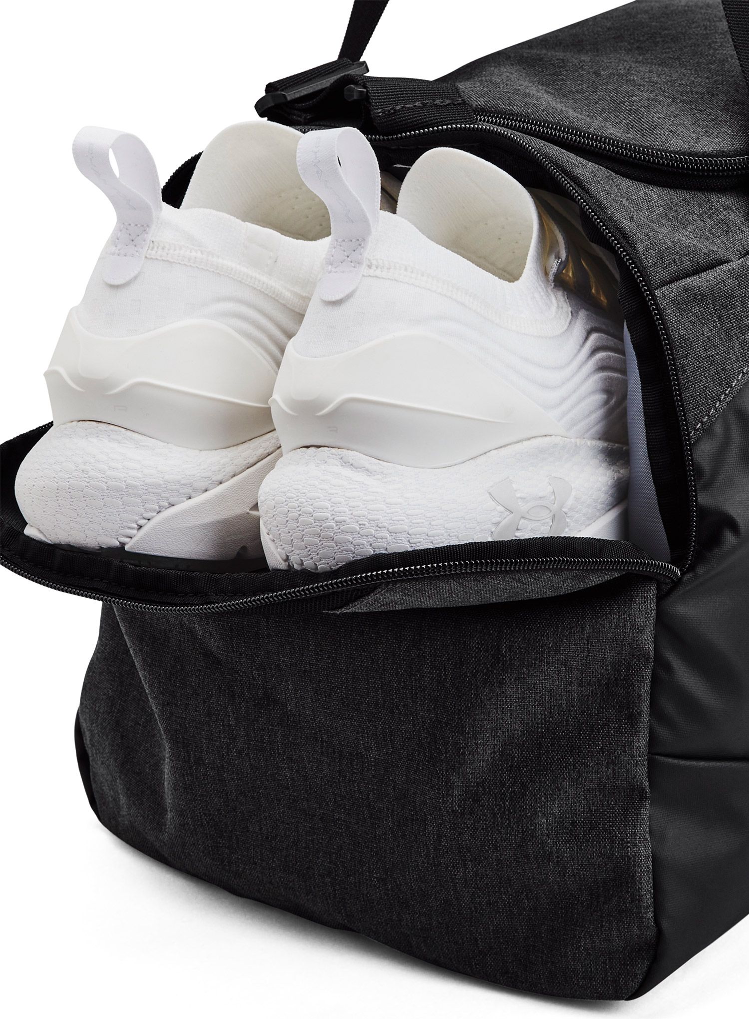 Taška Under Armour Undeniable 5.0 SM Duffle - black heather/gold