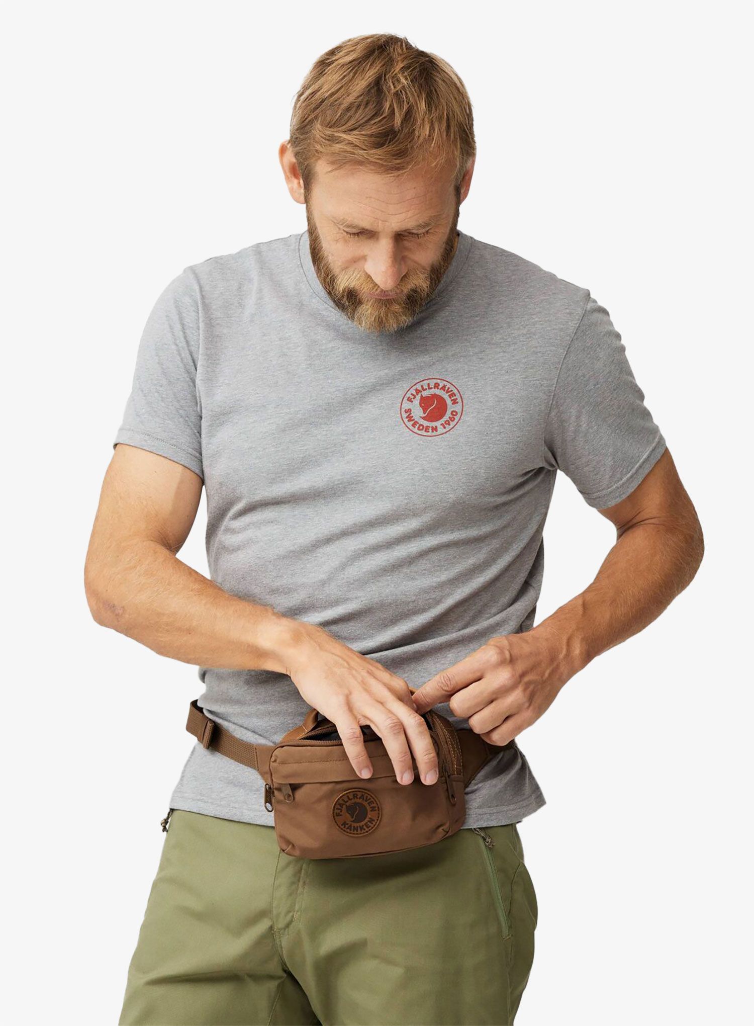 Ledvinka Fjallraven Kanken No 2 Hip Pack - hazel brown