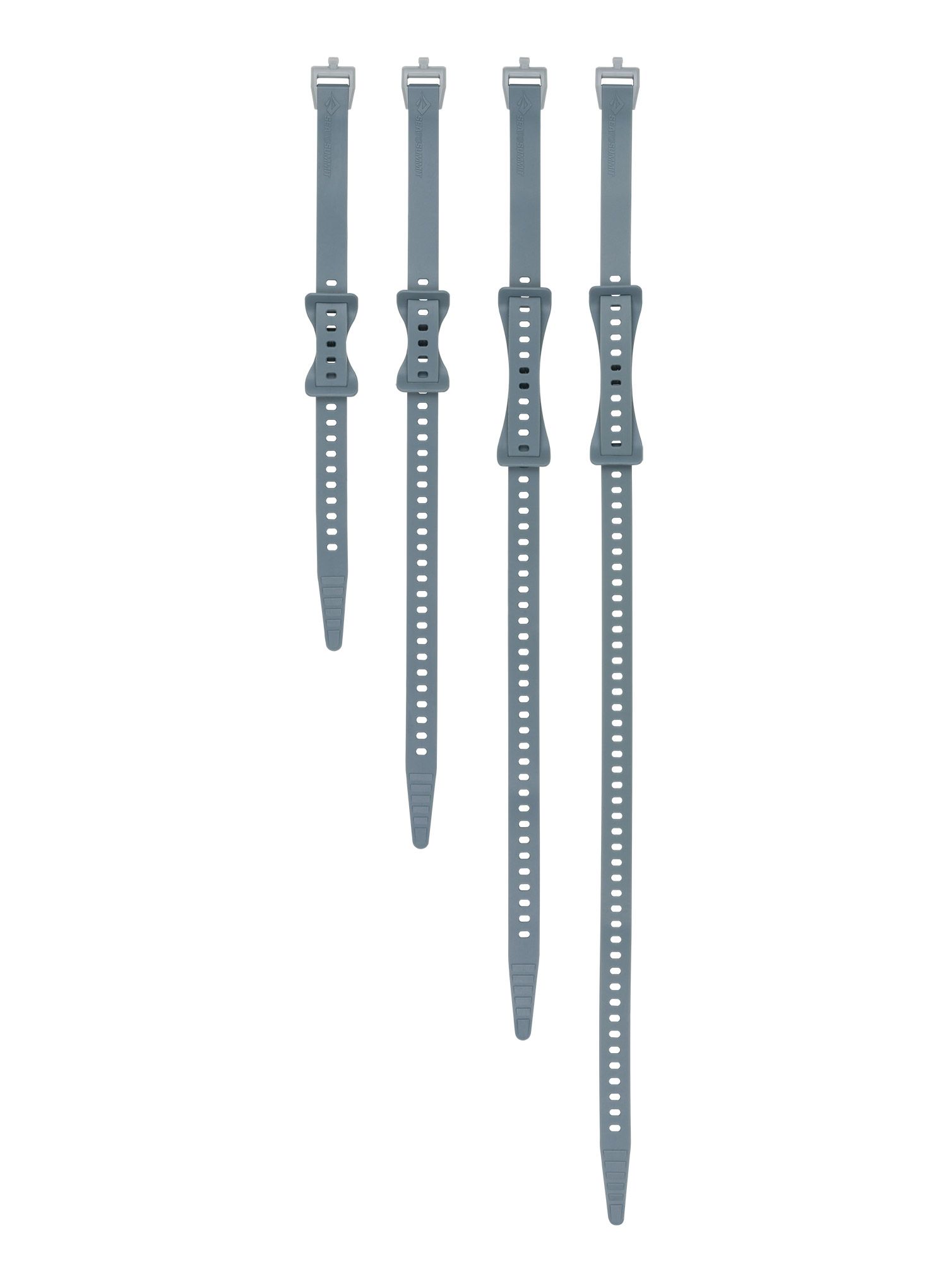 Popruhy Sea To Summit Stretch-Loc Set - All Sizes 20 mm 4 Pack - grey
