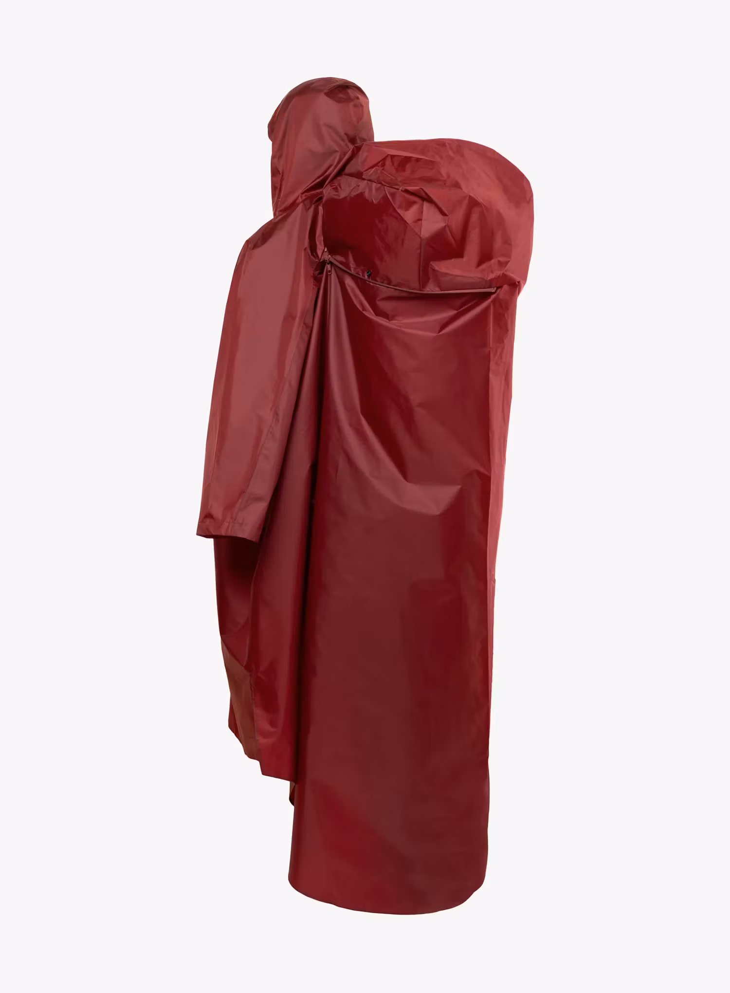 Pláštěnka turistická Trekmates Deluxe Poncho - sumac