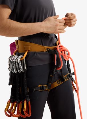 Lezecký úvazek dámský Arcteryx AR-385a Harness - yukon/amaranthus/edziza