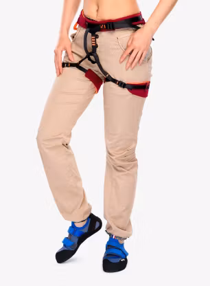 Lezecký úvazek dámský Mammut Togir 2.0 3 Slide Harness - blood red