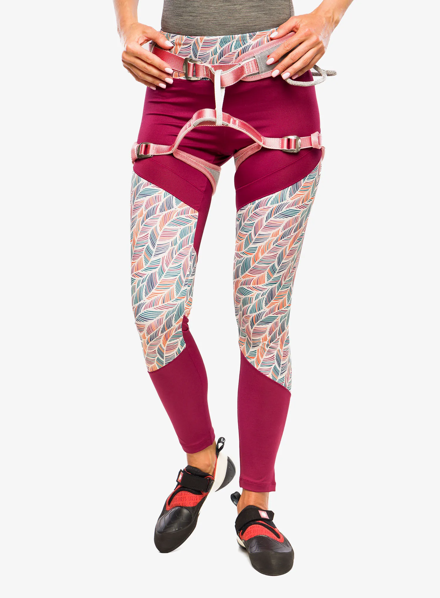 Lezecký úvazek dámský Ocun Twist Tech Eco Lady - grey/red
