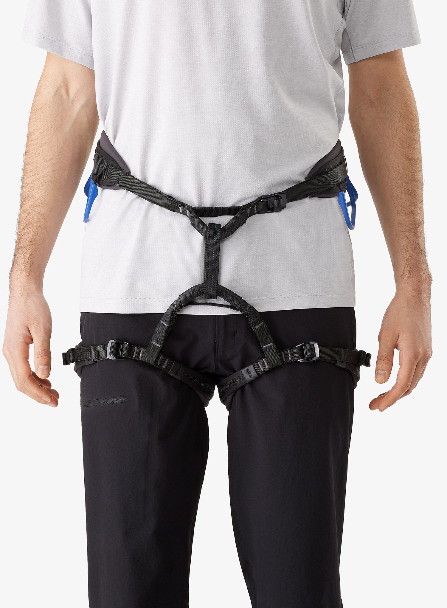 Lezecký úvazek Arcteryx Konseal Harness - black/vitality