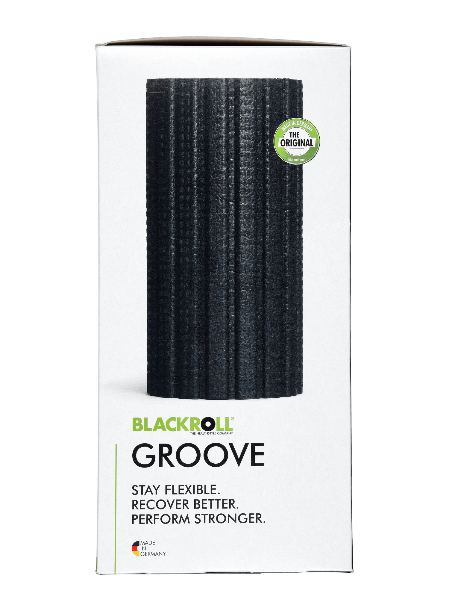 Masážní váleček Blackroll Groove Standard - black