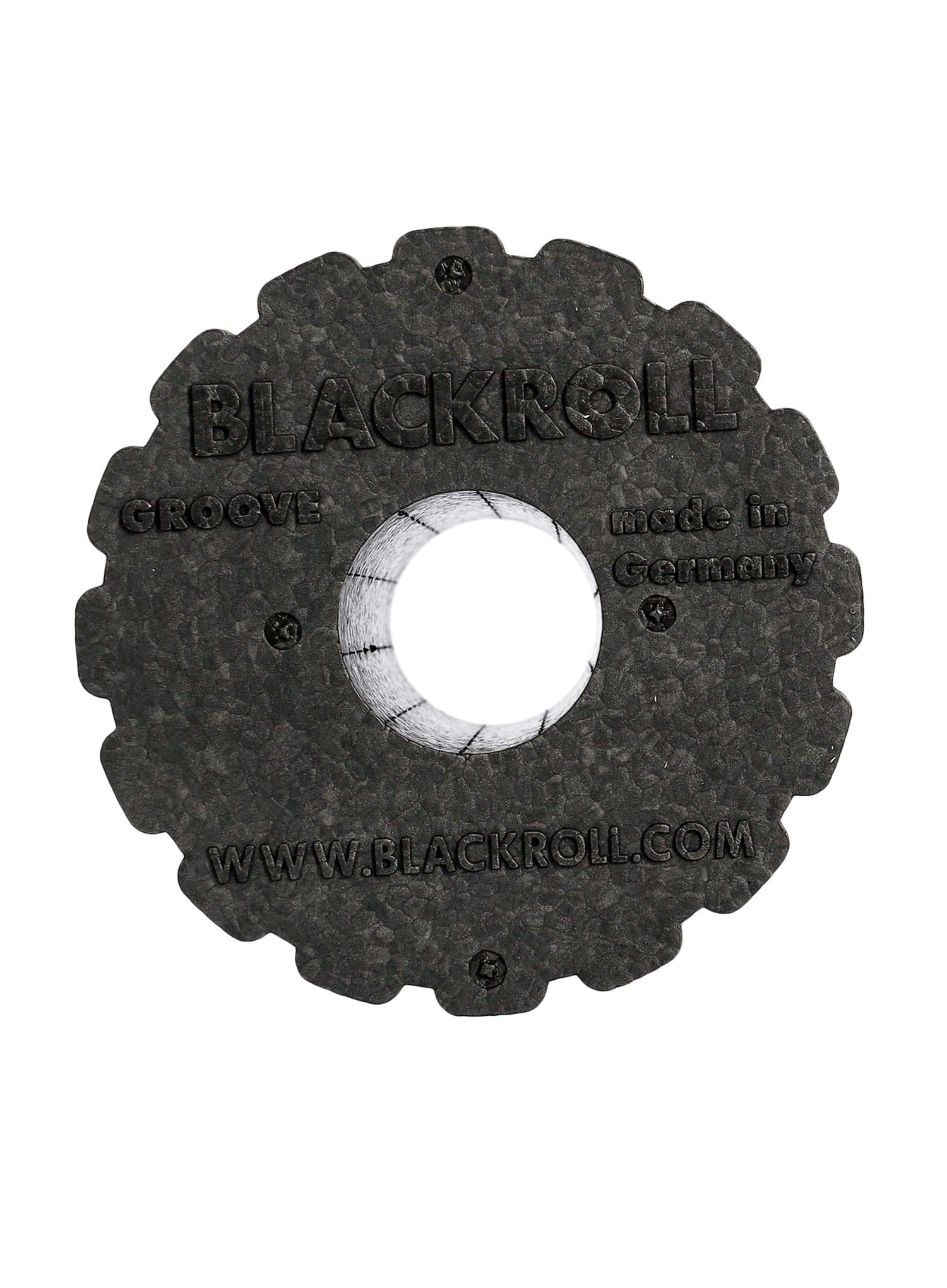 Masážní váleček Blackroll Groove Standard - black
