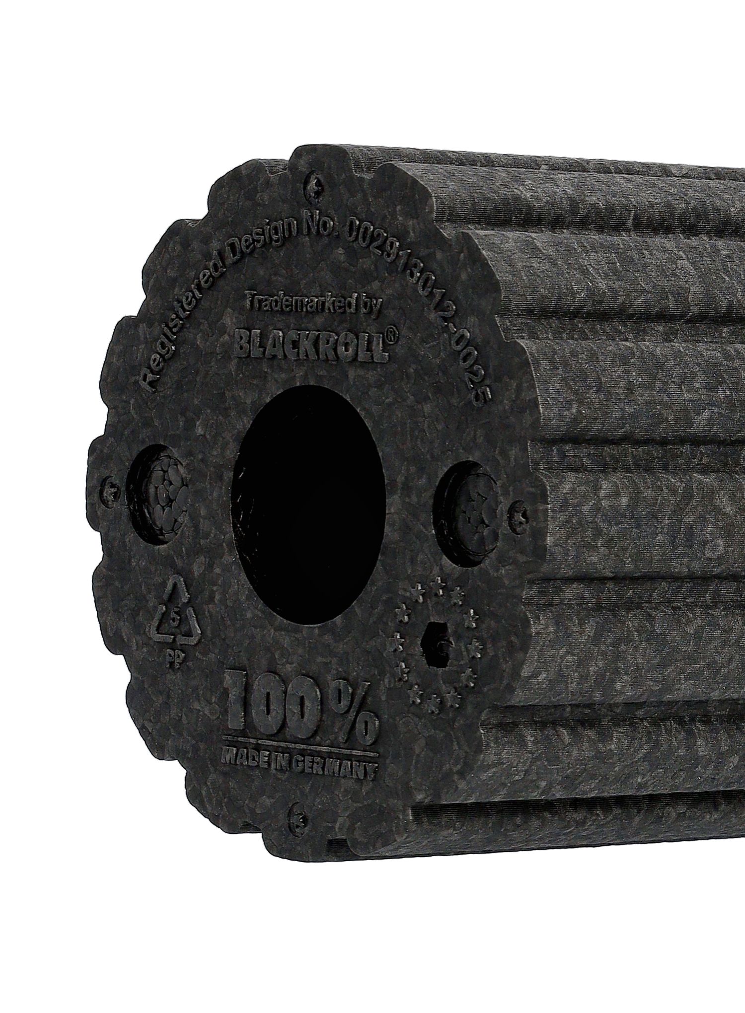 Masážní váleček Blackroll Groove Standard - black