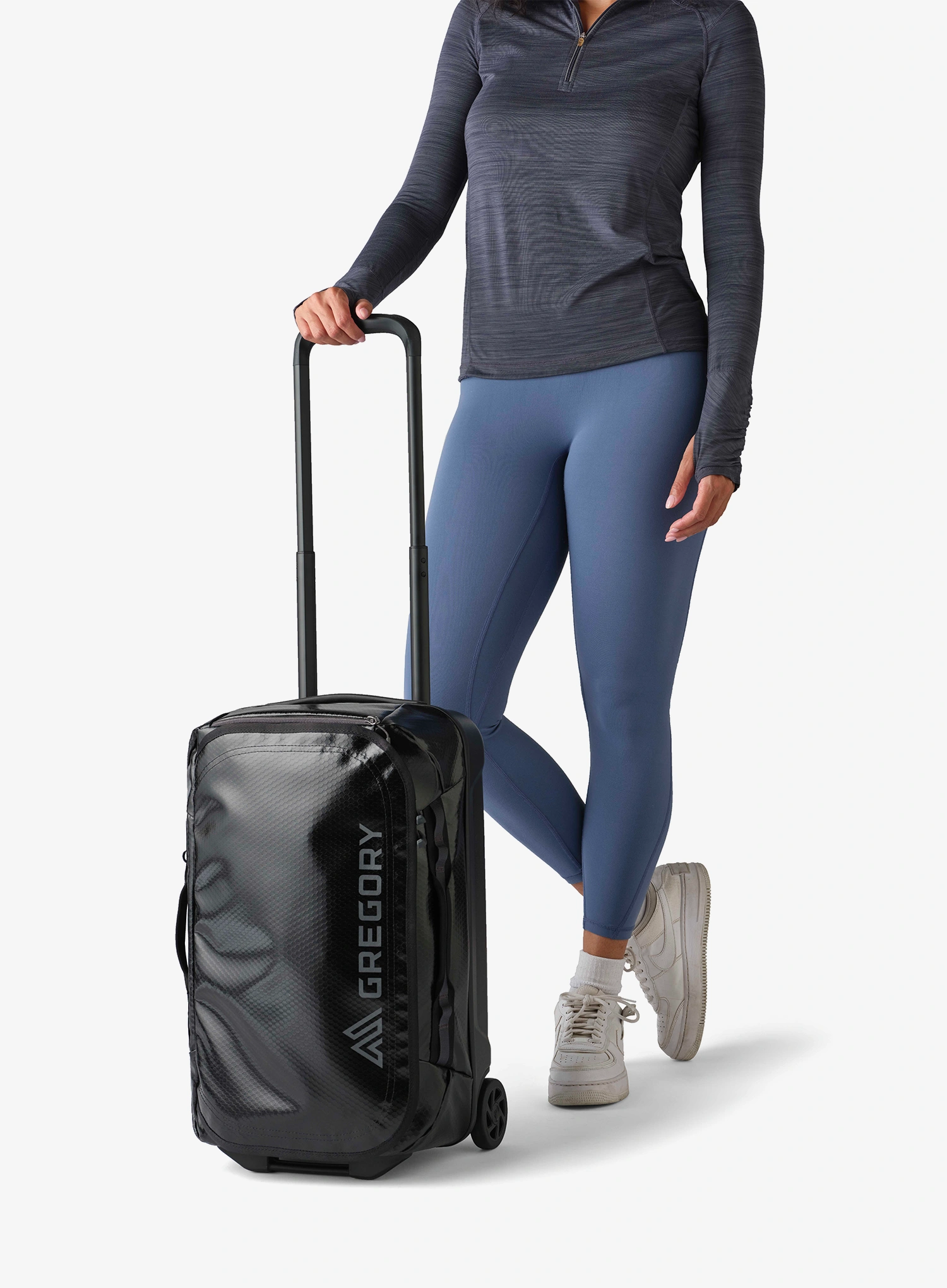 Cestovní kufr Gregory Alpaca Wheeled Duffel 40 l - obsidian black