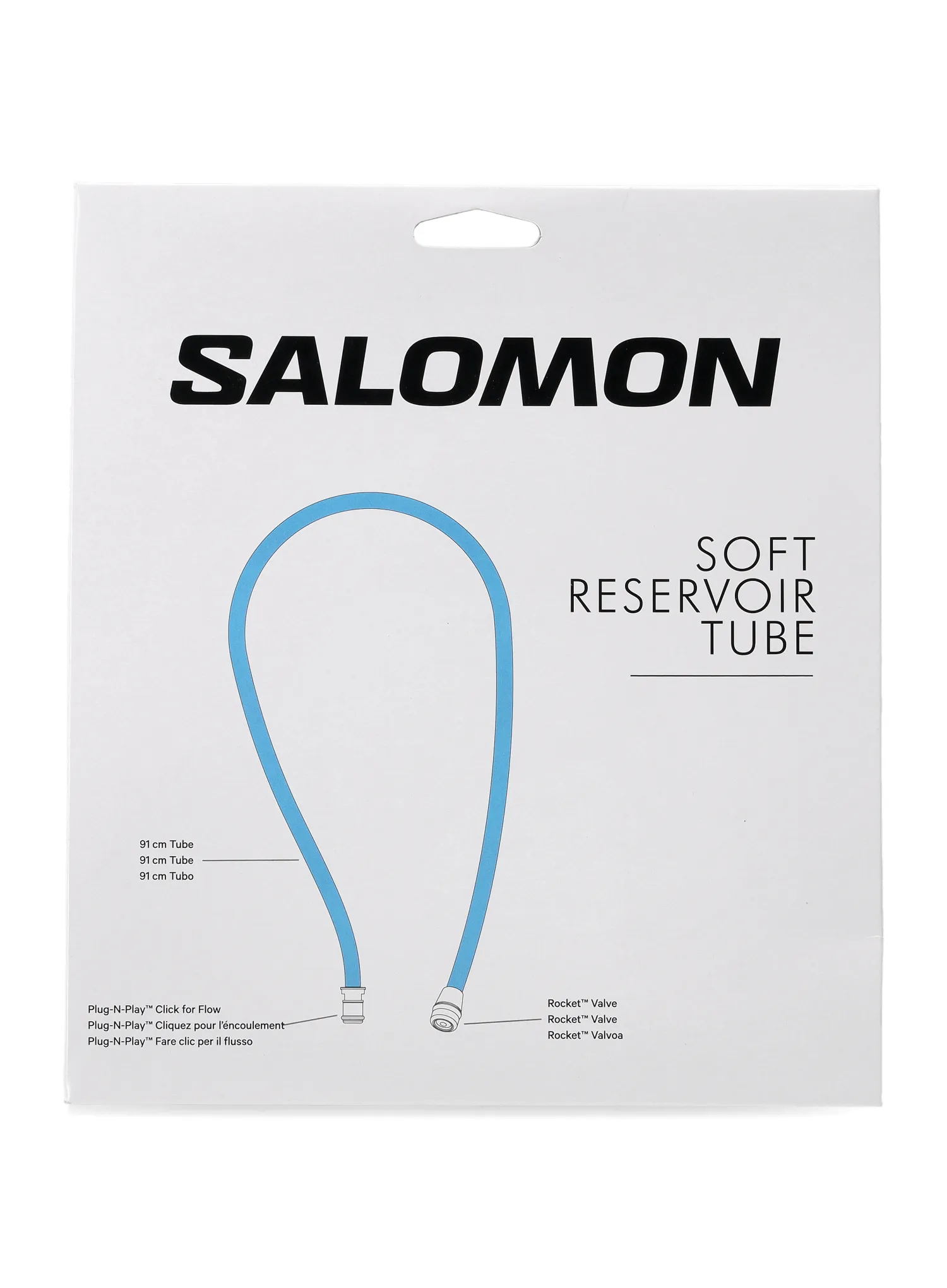 Hadice Salomon Soft Reservoir Tube - clear blue