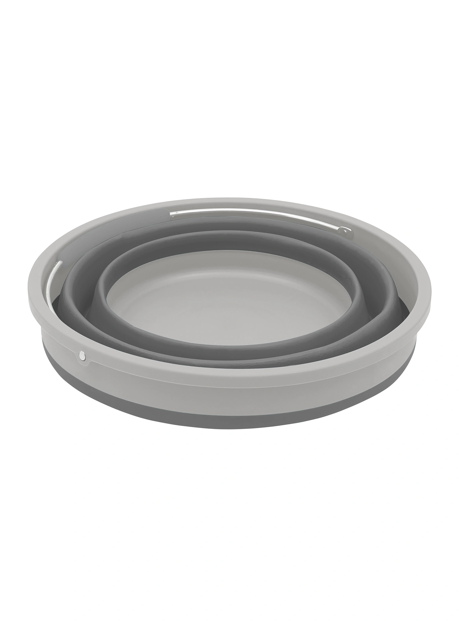 Kyblík Outwell Collaps Bucket Round w Lid - grey mist