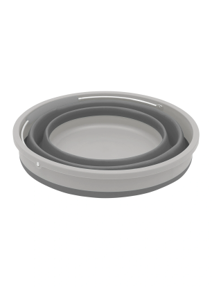 Kyblík Outwell Collaps Bucket Round w Lid - grey mist