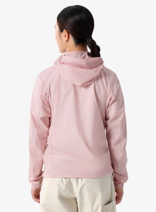 Větrovka dámská Arcteryx Squamish Hoody - alpine rose
